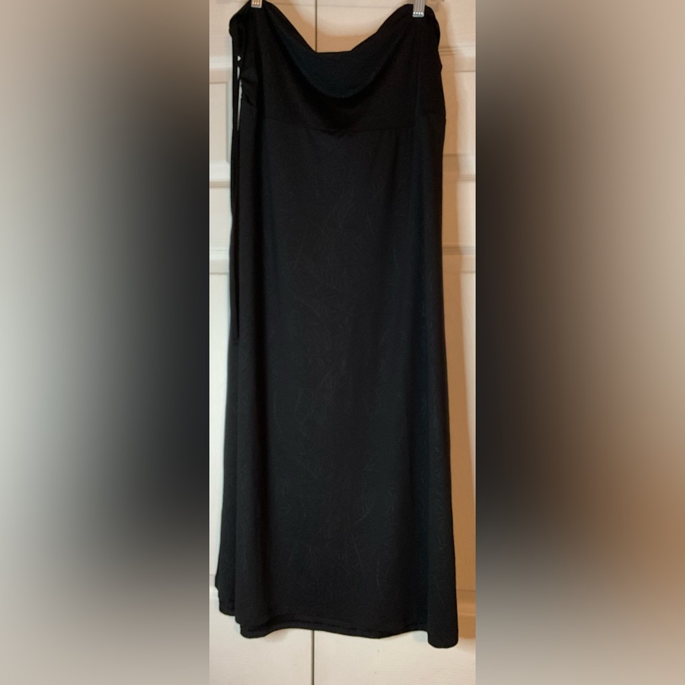 Reel Legends Keep-It-Cool Black‎ Performance Maxi Long Skirt Size XL